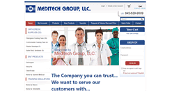 Desktop Screenshot of meditechny.com